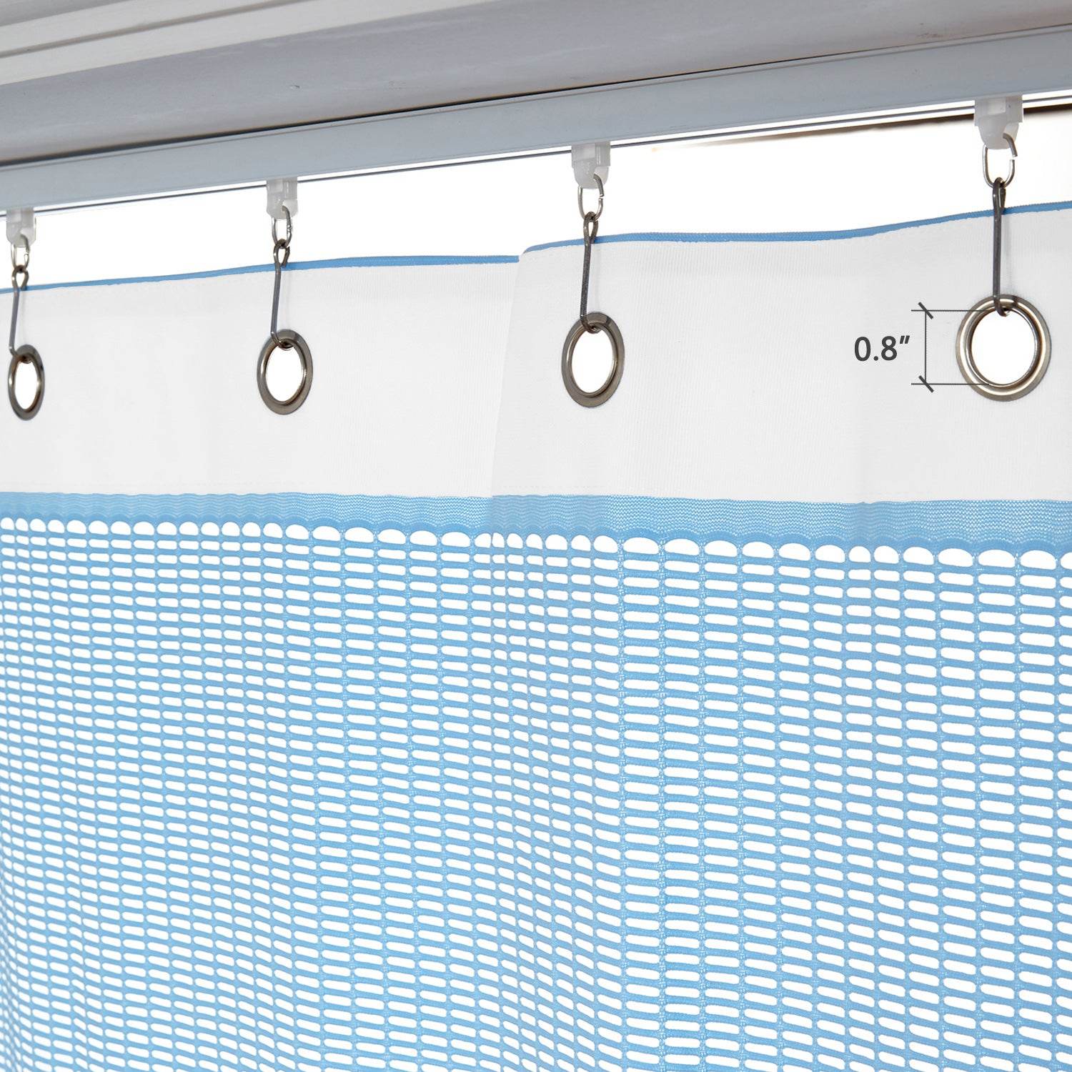 Medical Privacy Curtains Breathable Fabric Grommet for Hospital & Clinic NFPA-701 - Cololeaf