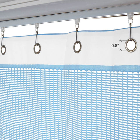 Medical Privacy Curtains Breathable Fabric Grommet for Hospital & Clinic NFPA-701 - Cololeaf