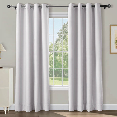 Atlanta Extra Wide Room Darkening Curtains Thermal Insulated Noise Reducing Grommet - Cololeaf