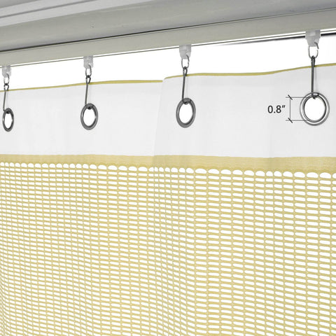 Medical Privacy Curtains Breathable Fabric Grommet for Hospital & Clinic NFPA-701 - Cololeaf
