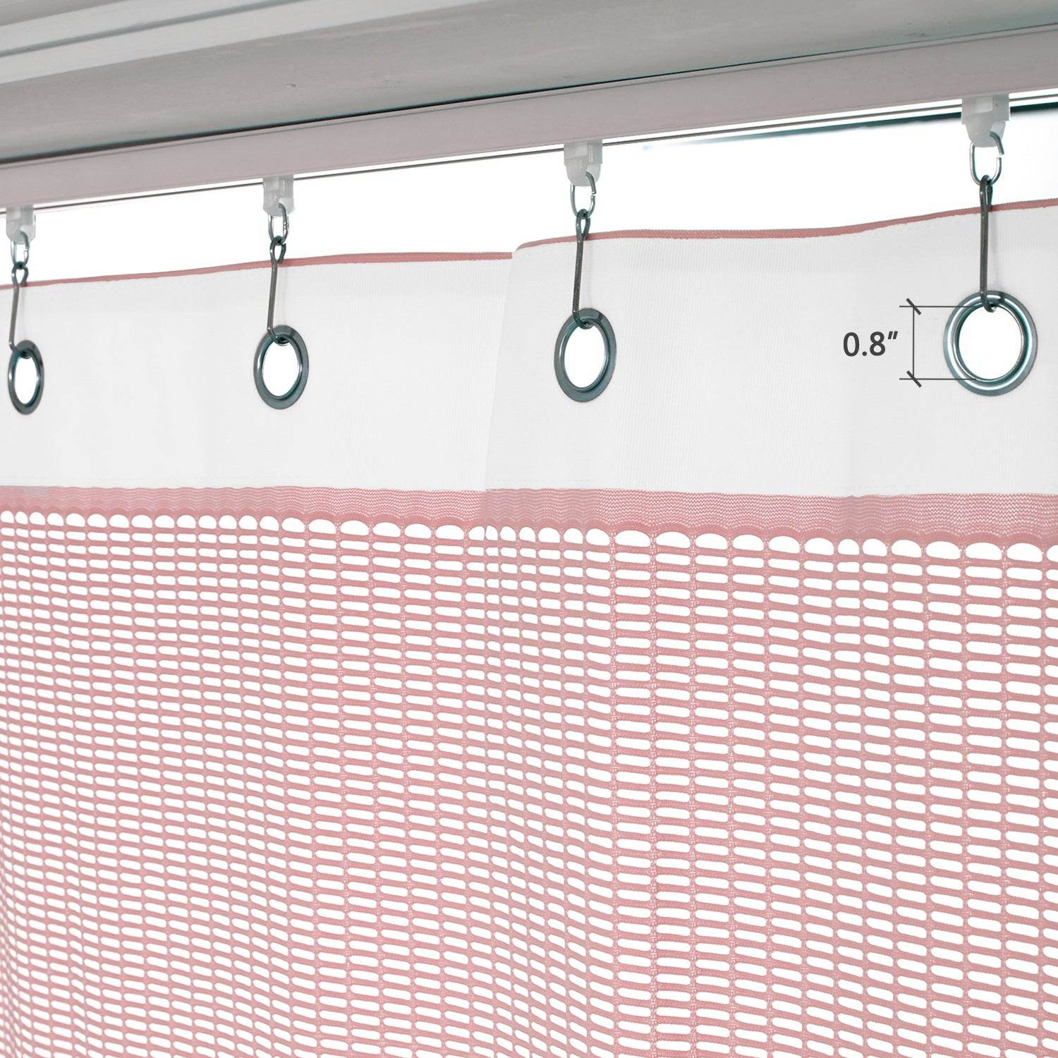 Medical Privacy Curtains Breathable Fabric Grommet for Hospital & Clinic NFPA-701 - Cololeaf
