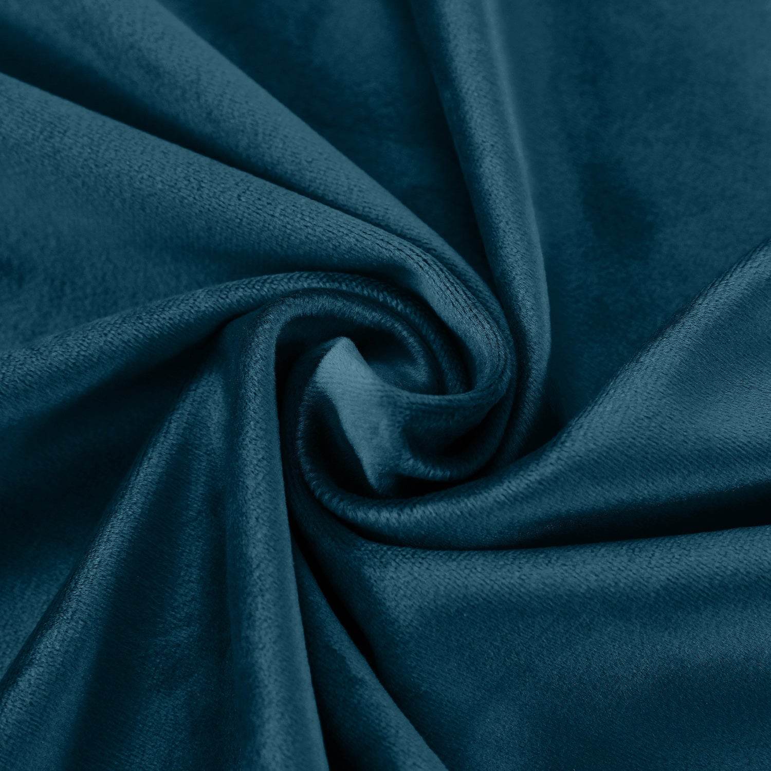 MJ11 Soft Soundproof Luxury Velvet Blackout Drapes Back Tab and Rod Pocket - Cololeaf
