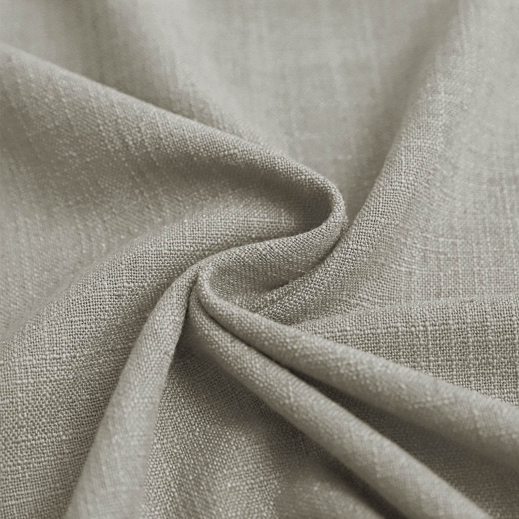 1908 Linen Blend Breathable & Natural Curtain Nickle Grommet - Cololeaf