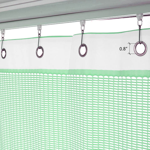 Medical Privacy Curtains Breathable Fabric Grommet for Hospital & Clinic NFPA-701 - Cololeaf