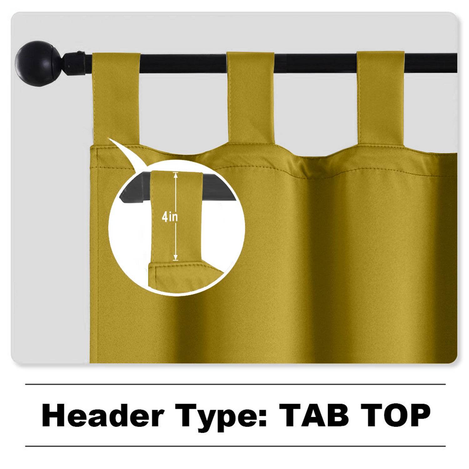 Rose Outdoor Curtains, Waterproof Thermal Insulated Blackout, Tab Top - Cololeaf