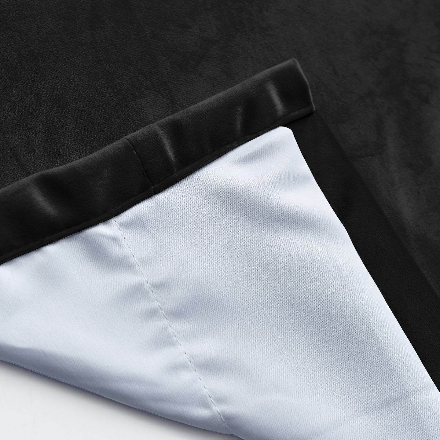 MJ11 Soft Velvet Home Theater Blackout Curtain Custom Made - Cololeaf