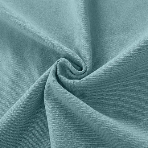 Capri Extra Wide Drape Solid Cotton Heavyweight Curtain Blackout Pinch Pleat - Cololeaf