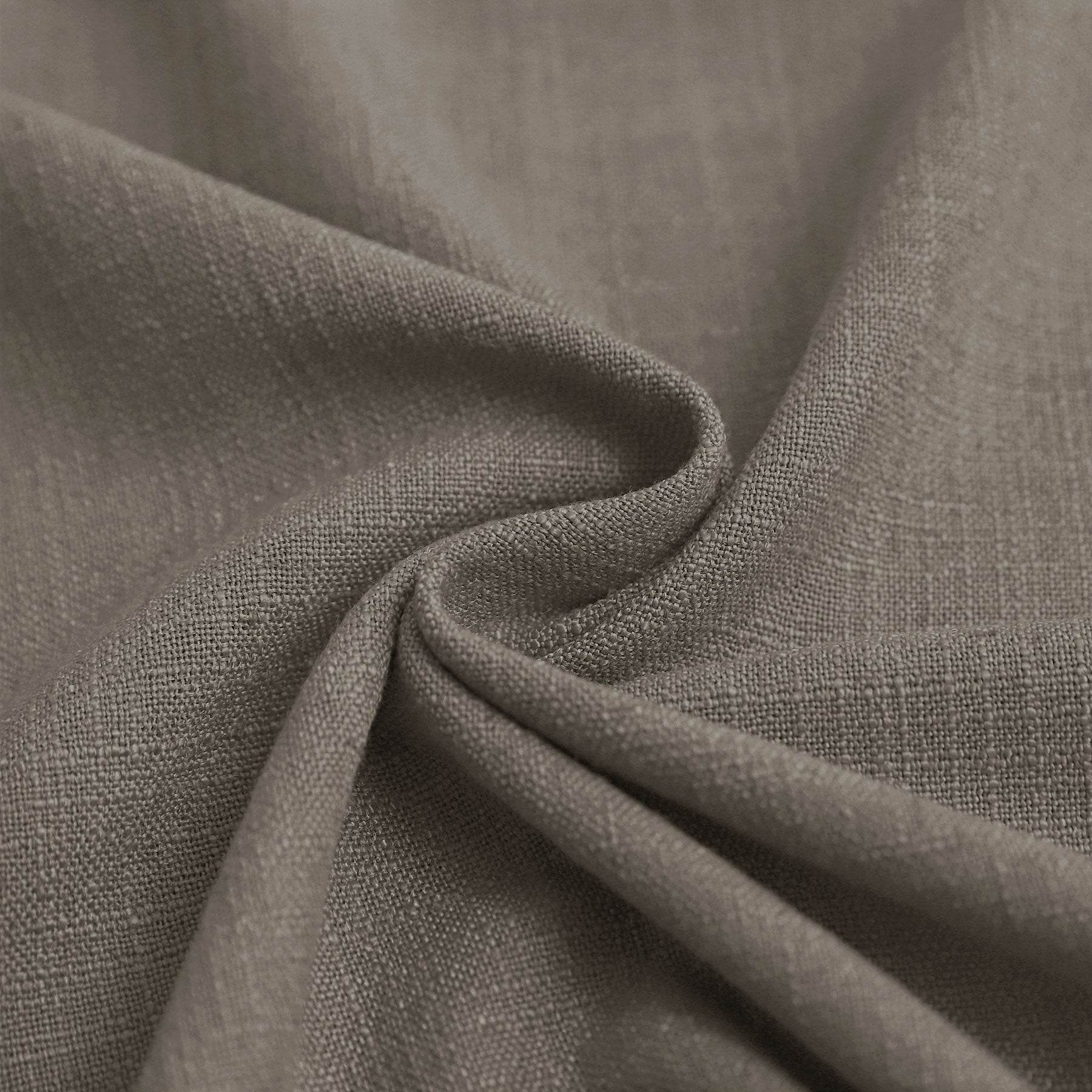1908 Linen Blend Breathable & Natural Curtain Tab Top - Cololeaf
