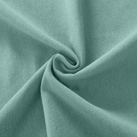 Capri Extra Wide Drape Solid Cotton Heavyweight Curtain Blackout Pinch Pleat - Cololeaf