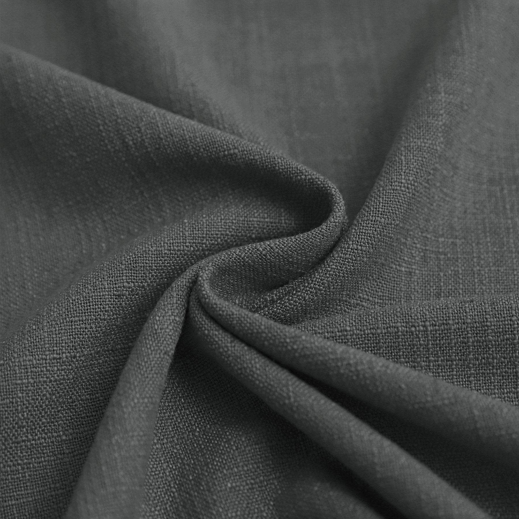 1908 Linen Blend Unlined Breathable & Natural Curtain Pinch Pleat - Cololeaf