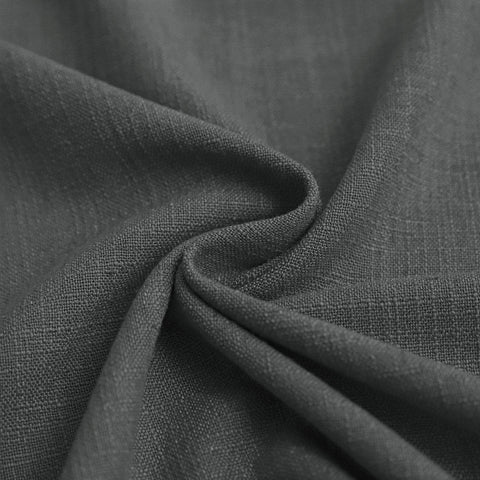 1908 Linen Blend Unlined Breathable & Natural Curtain Pinch Pleat - Cololeaf