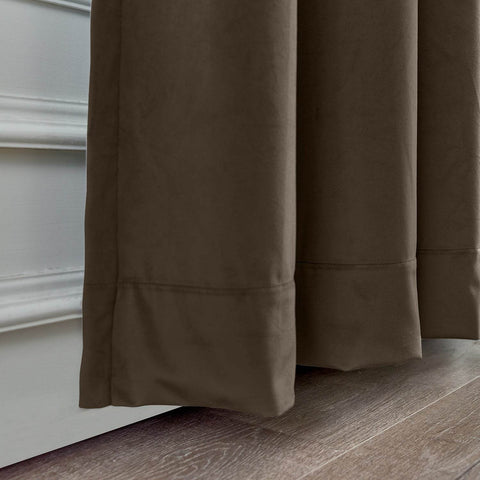 MJ11 Soft Velvet Blackout Drapes For Living Room Bedroom Pinch Pleat - Cololeaf