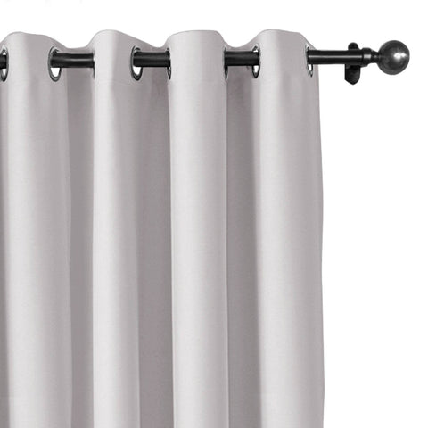 Atlanta Extra Wide Room Darkening Curtains Thermal Insulated Noise Reducing Grommet - Cololeaf