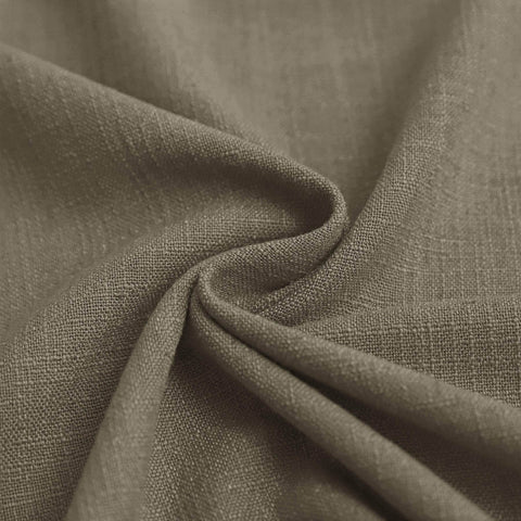 1908 Linen Blend Breathable & Natural Curtain Customizable - Cololeaf -- #15 Light Grey
