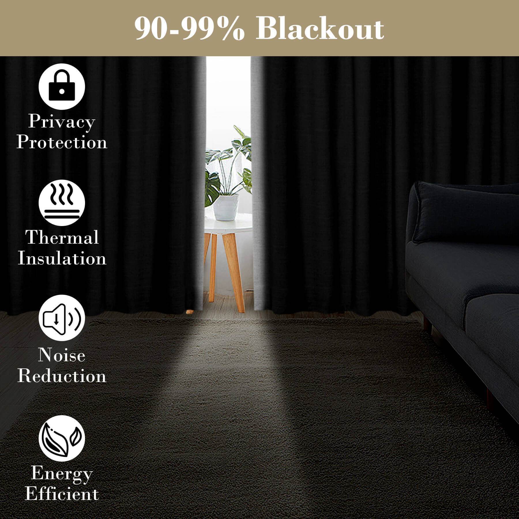 1908 Linen Blend Breathable & Natural Curtain Customizable - Cololeaf -- #1 Beige White