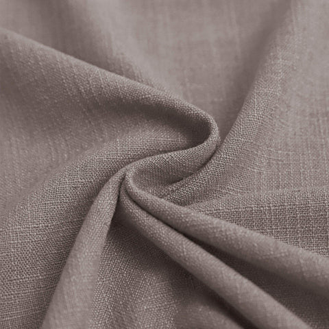 1908 Linen Blend Breathable & Natural Curtain Customizable - Cololeaf -- #1 Beige White
