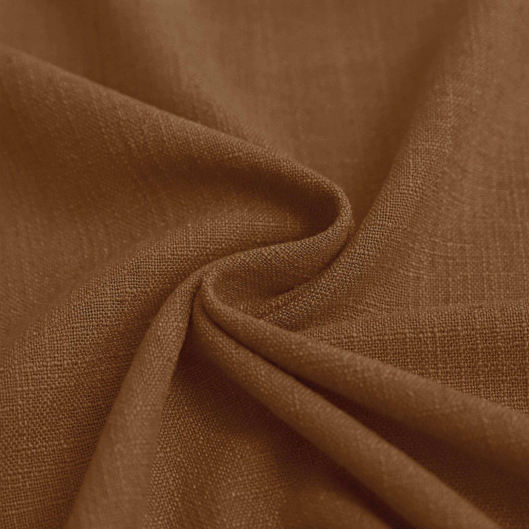 1908 Linen Blend Breathable & Natural Curtain Customizable - Cololeaf -- #1 Beige White