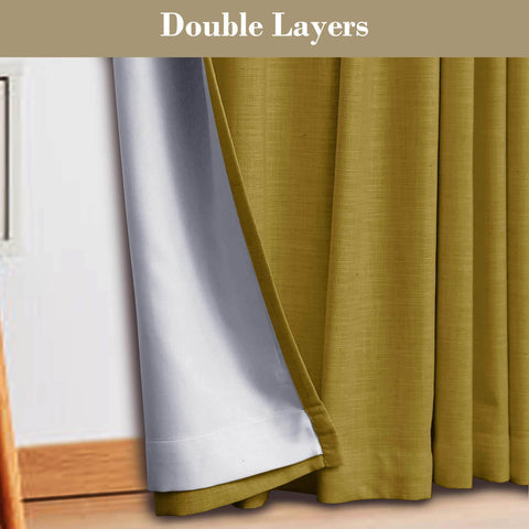 1908 Linen Blend Breathable & Natural Curtain Customizable - Cololeaf -- #1 Beige White