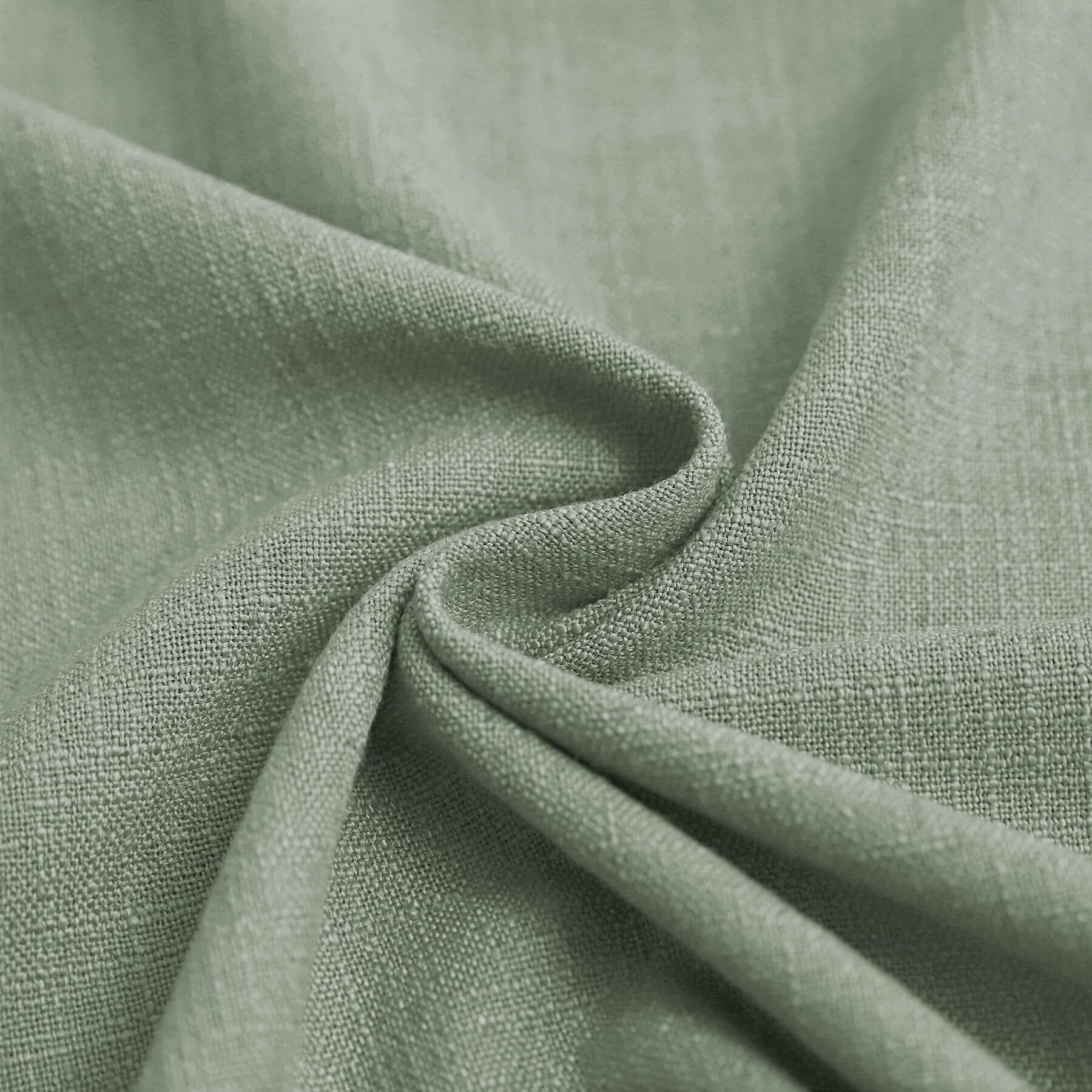 1908 Linen Blend Breathable & Natural Curtain Customizable - Cololeaf -- #1 Beige White