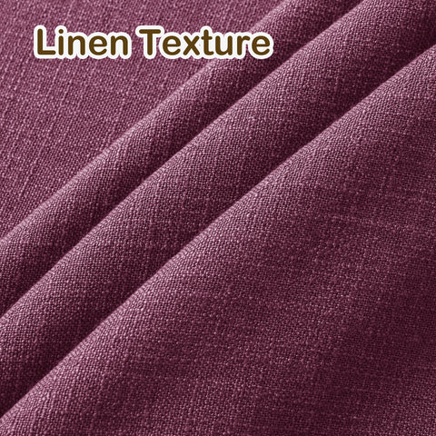 1908 Linen Blend Light Filtering Natural Curtain Tailor Pleat 1 Panel