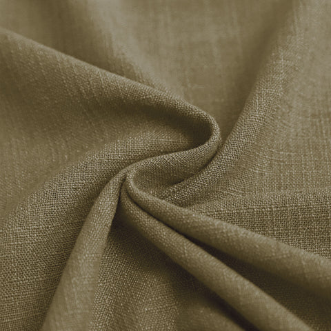 1908 Linen Blend Breathable & Natural Curtain Customizable 1 Panel