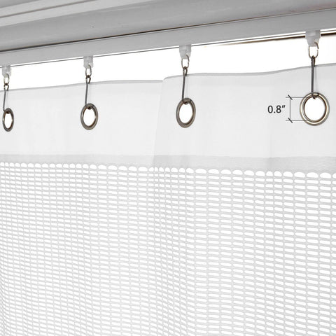 Medical Privacy Curtains Breathable Fabric Grommet for Hospital & Clinic NFPA-701 - Cololeaf