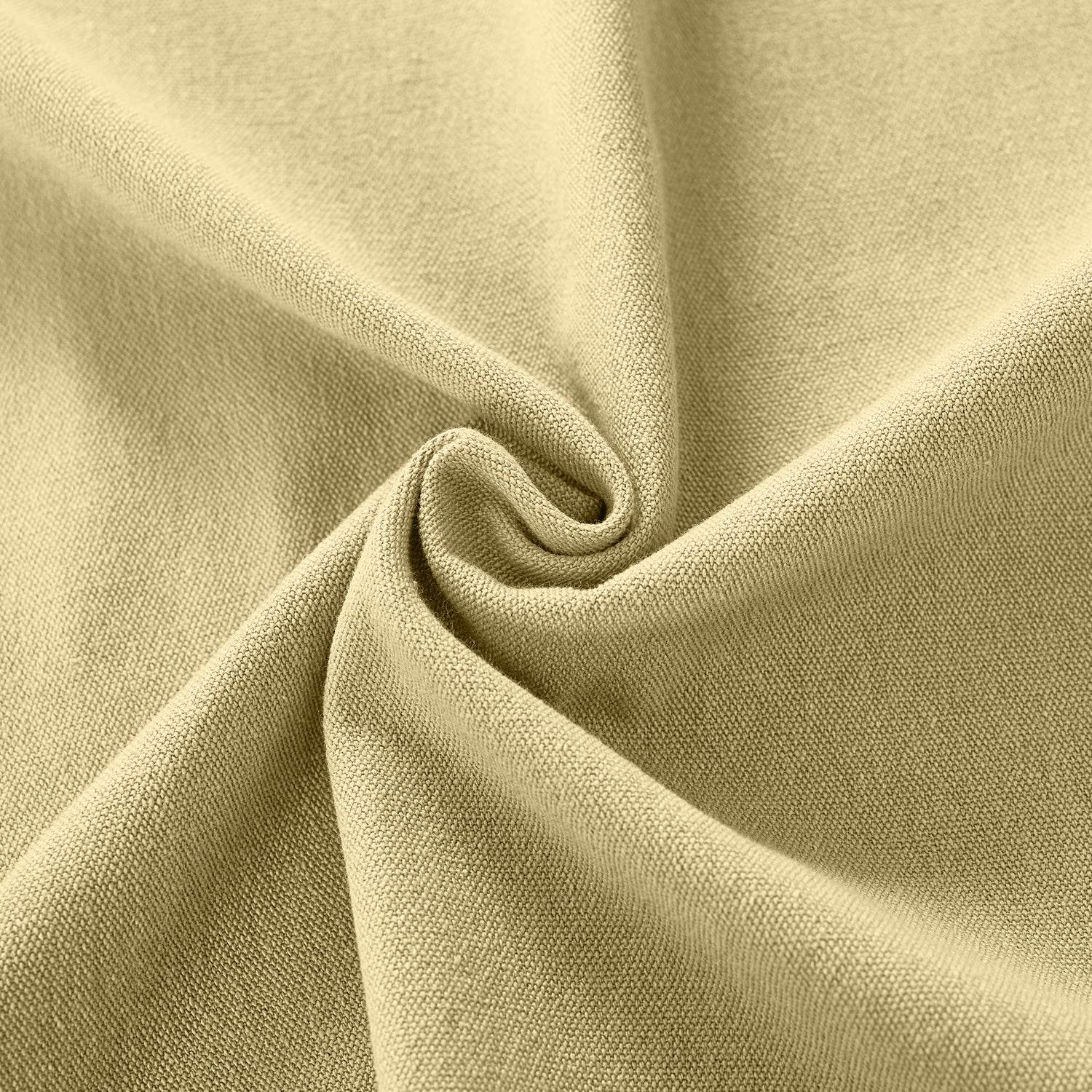Capri Extra Wide Drape Solid Cotton Heavyweight Curtain Blackout Pinch Pleat - Cololeaf