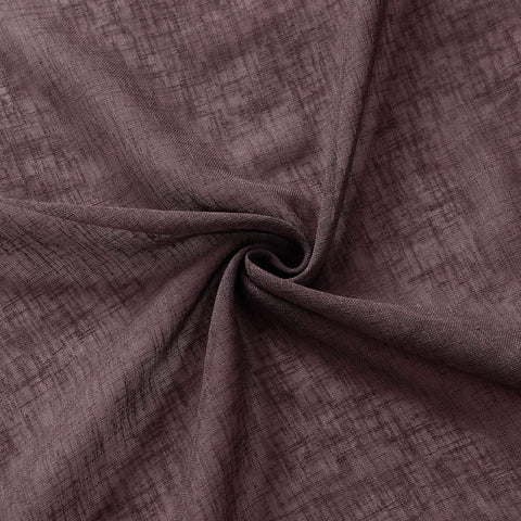 B01 Linen Textured Airy Sheer Curtain Pinch Pleat - Cololeaf