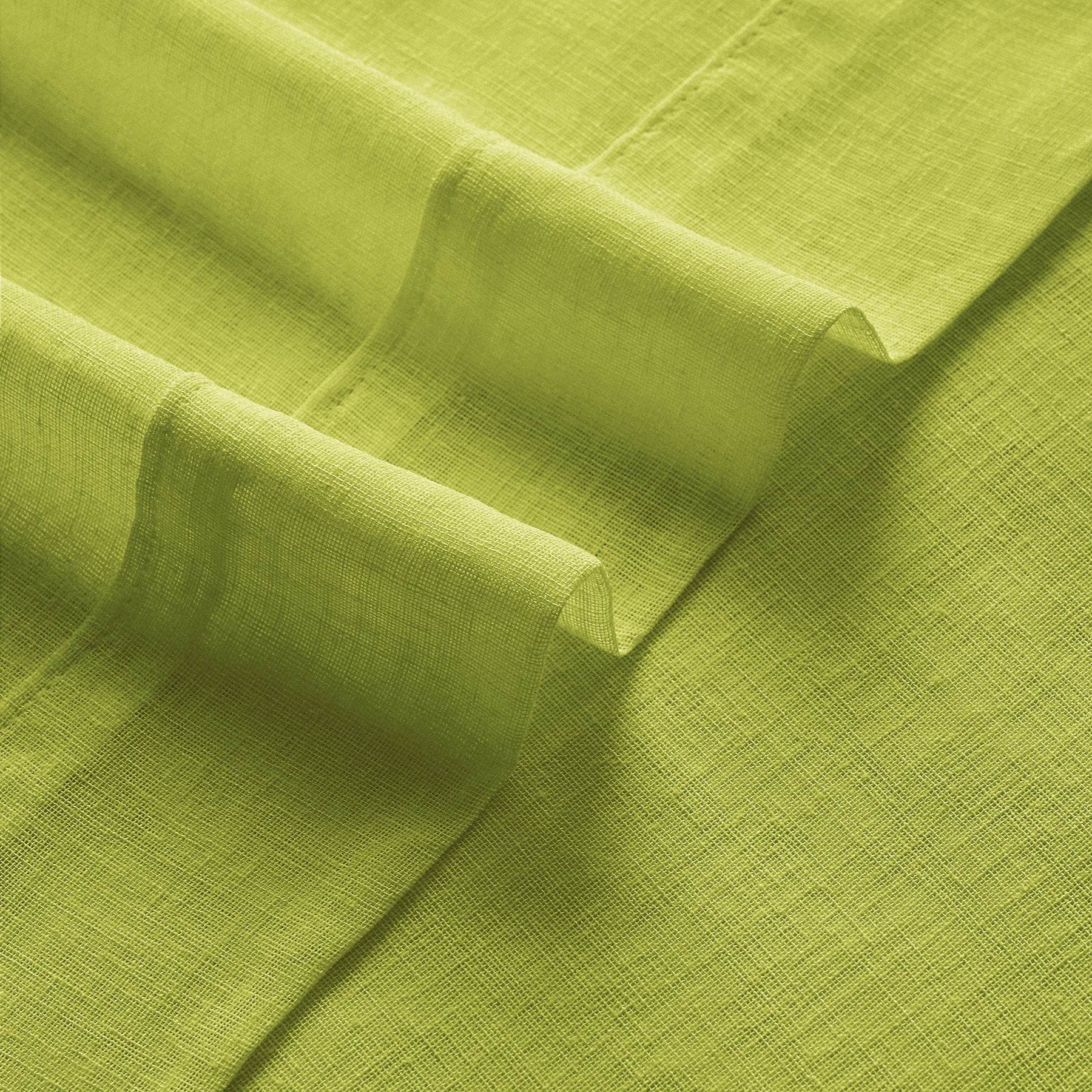 B01 Linen Textured Airy Sheer Curtain Pinch Pleat - Cololeaf