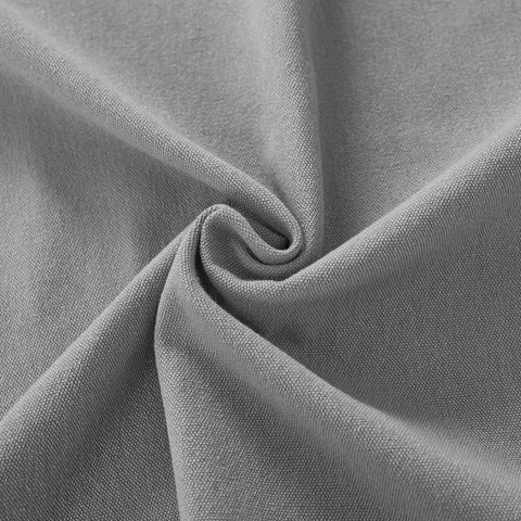 Capri Extra Wide Drape Solid Cotton Heavyweight Curtain Blackout Pinch Pleat - Cololeaf
