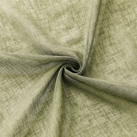 B01 Linen Textured Airy Sheer Curtain Pinch Pleat - Cololeaf