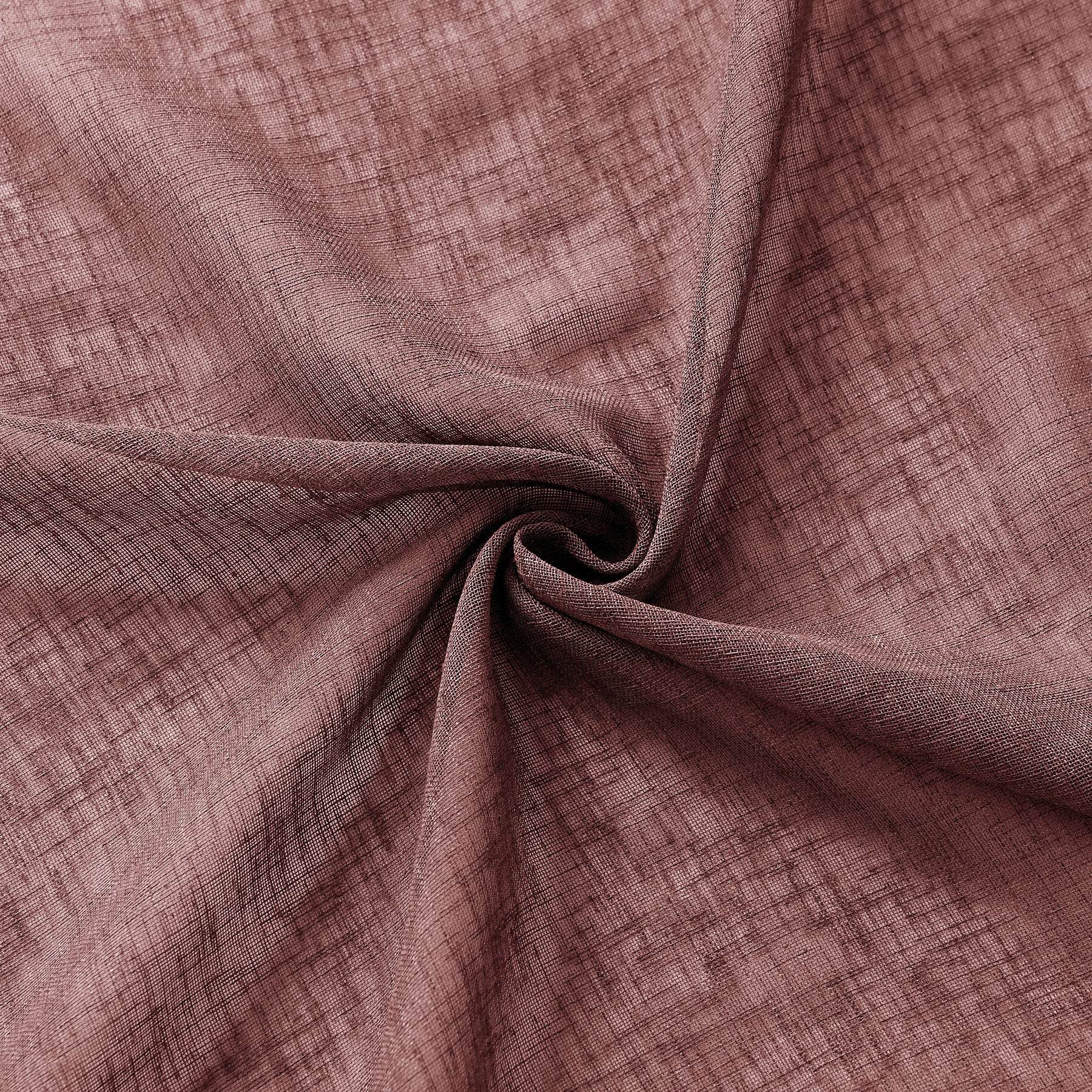 B01 Linen Textured Airy Sheer Curtain Pinch Pleat - Cololeaf