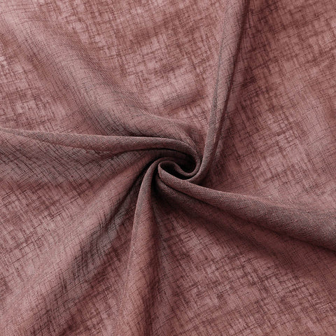 B01 Linen Textured Airy Sheer Curtain Pinch Pleat - Cololeaf