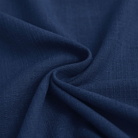 1908 Linen Blend Breathable & Natural Curtain Tab Top - Cololeaf