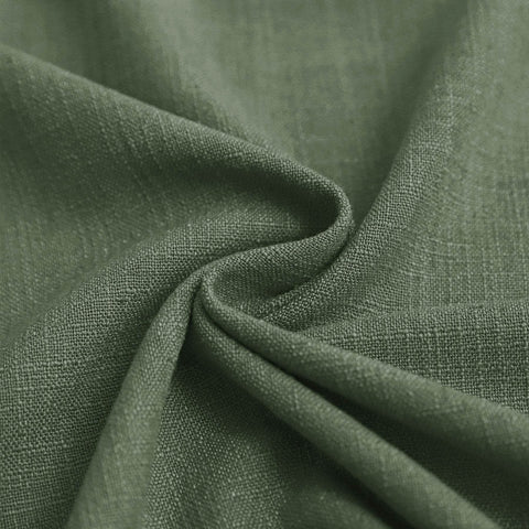 1908 Linen Blend Breathable & Natural Curtain Tab Top - Cololeaf