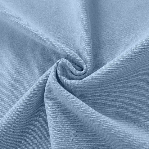 Capri Extra Wide Drape Solid Cotton Heavyweight Curtain Blackout Pinch Pleat - Cololeaf