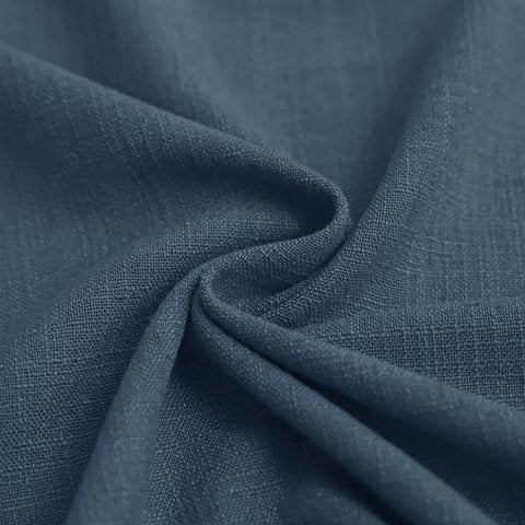 1908 Linen Blend Breathable & Natural Curtain Tab Top - Cololeaf