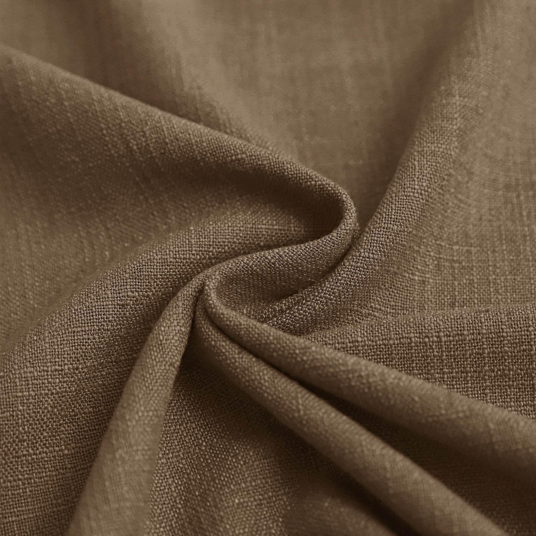 1908 Linen Blend Breathable & Natural Curtain Nickle Grommet - Cololeaf
