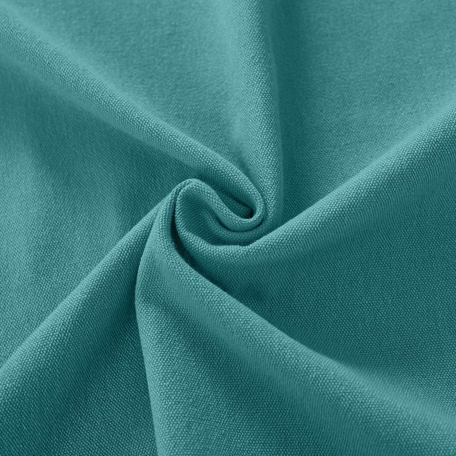 Capri Extra Wide Drape Solid Cotton Heavyweight Curtain Blackout Pinch Pleat - Cololeaf