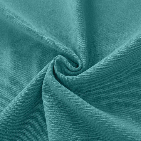 Capri Extra Wide Drape Solid Cotton Heavyweight Curtain Blackout Pinch Pleat - Cololeaf