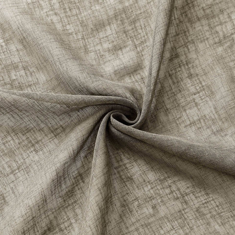 B01 Linen Textured Airy Sheer Curtain Pinch Pleat - Cololeaf