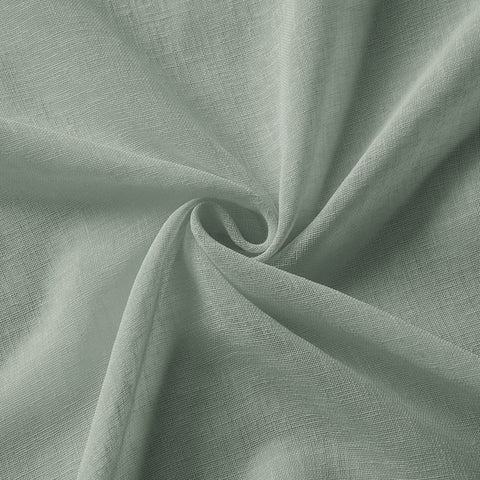 B01 Linen Textured Airy Sheer Curtain Pinch Pleat - Cololeaf