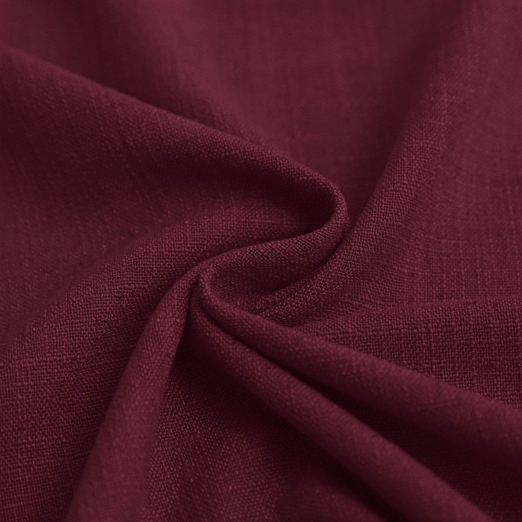 1908 Linen Blend Breathable & Natural Curtain Nickle Grommet - Cololeaf