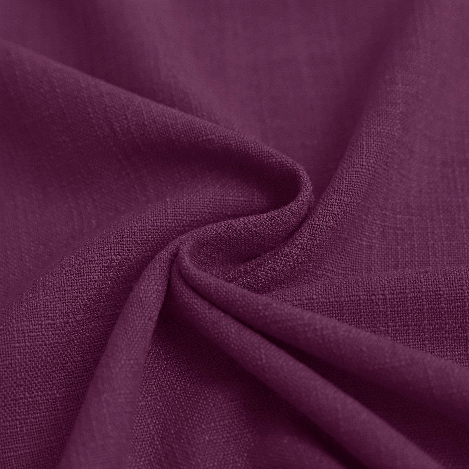 1908 Linen Blend Breathable & Natural Curtain Tab Top - Cololeaf