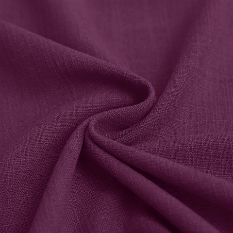 1908 Linen Blend Breathable & Natural Curtain Tab Top - Cololeaf