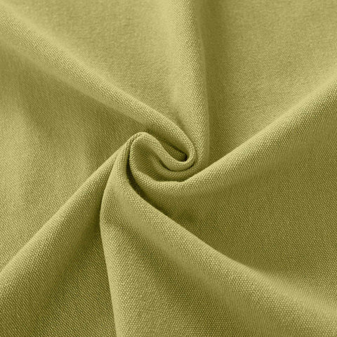 Capri Extra Wide Drape Solid Cotton Heavyweight Curtain Blackout Pinch Pleat - Cololeaf