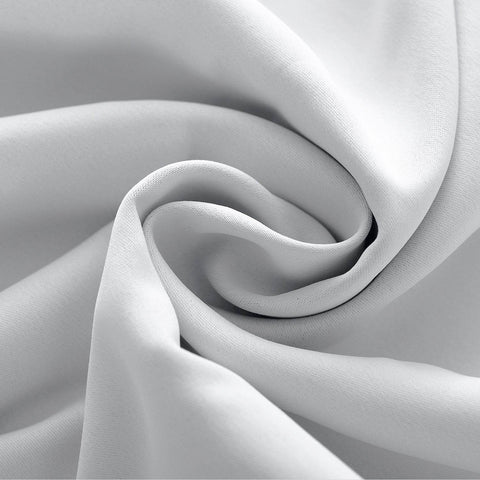 Rose Outdoor Curtains, Waterproof Thermal Insulated Blackout, Tab Top Velcro Detachable - Cololeaf