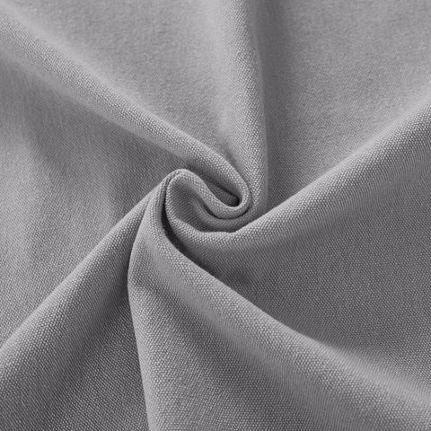 Capri Extra Wide Drape Solid Cotton Heavyweight Curtain Blackout Pinch Pleat - Cololeaf