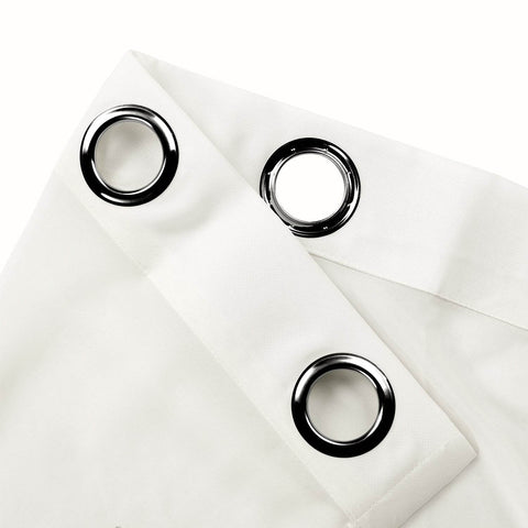 HN906 Extra Long Semi-Sheer For Outdoor Indoor Nickle Grommet - Cololeaf