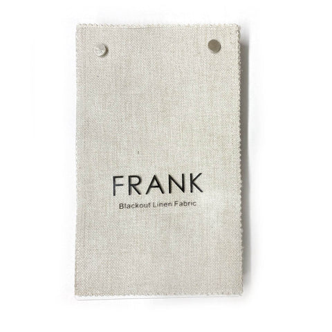 Frank Fabric Sample Book, 90-95% Blackout - Linen Blend, 375 gsm - Cololeaf